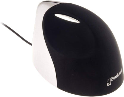Evoluent VM3R2-RSB Vertical Wireless Mouse – Ergonomic Handshake Design for Wrist Pain Relief & Comfort