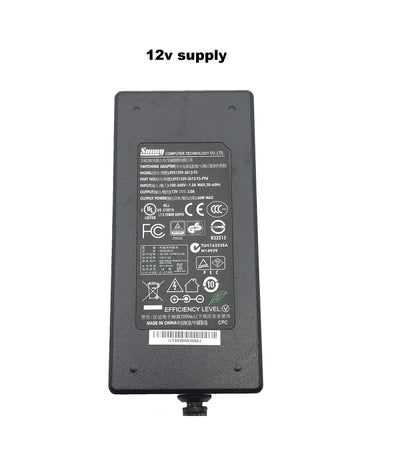 12V 0.3A Power Adapter with 5mm DC Jack – 100-240V AC Input, 30cm Cable, Stable DC Power Supply