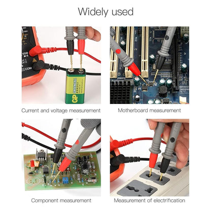 1000V 20A Multimeter Test Leads for Fluke – Heavy Duty Alligator Clip Probes Cable for Digital Multimeter, Electrical Test Leads Kit