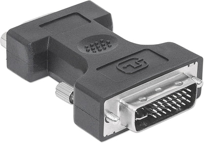 DVI-I Male to VGA Female Adapter – Gold Plated Connector Video Converter