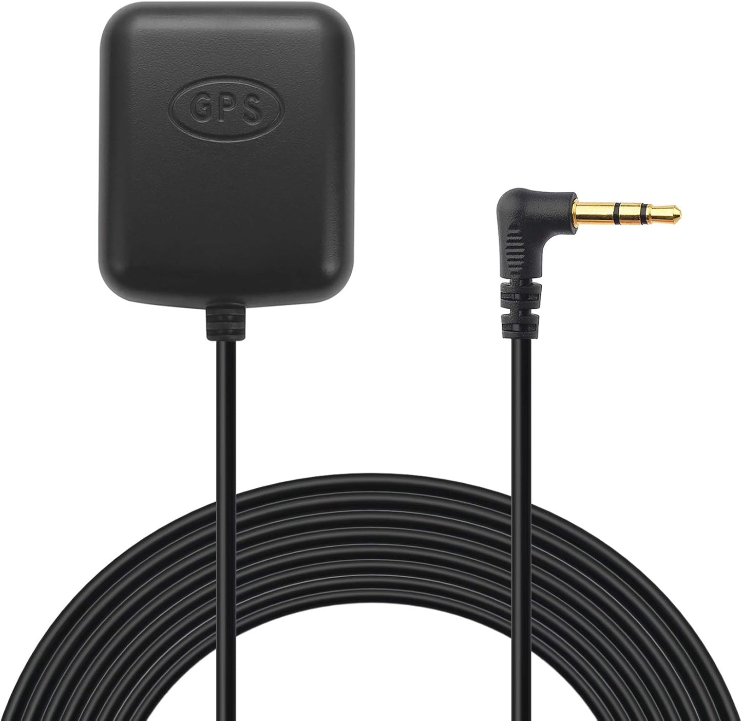 GPS Antenna Waterproof Hidden Adhesive Mount 3.5mm Plug GPS for Car Dash Cam Dashboard Camera Safety Video DVR Recorder GPS Tracker Receiver
