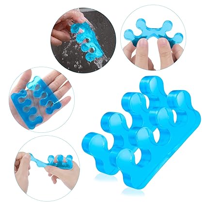 Toe Separators for Nail Polish, Silicone Toe Separator, Straighteners and – Side view – Available in Pakistan