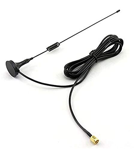 Authentic GSM FCT External Antenna 11 Meter Cable – 800–960MHz & 1880–1930MHz SMA Male High Gain Signal Booster Antenna for Router, Modem, CCTV & Wireless Devices | Pack of 1