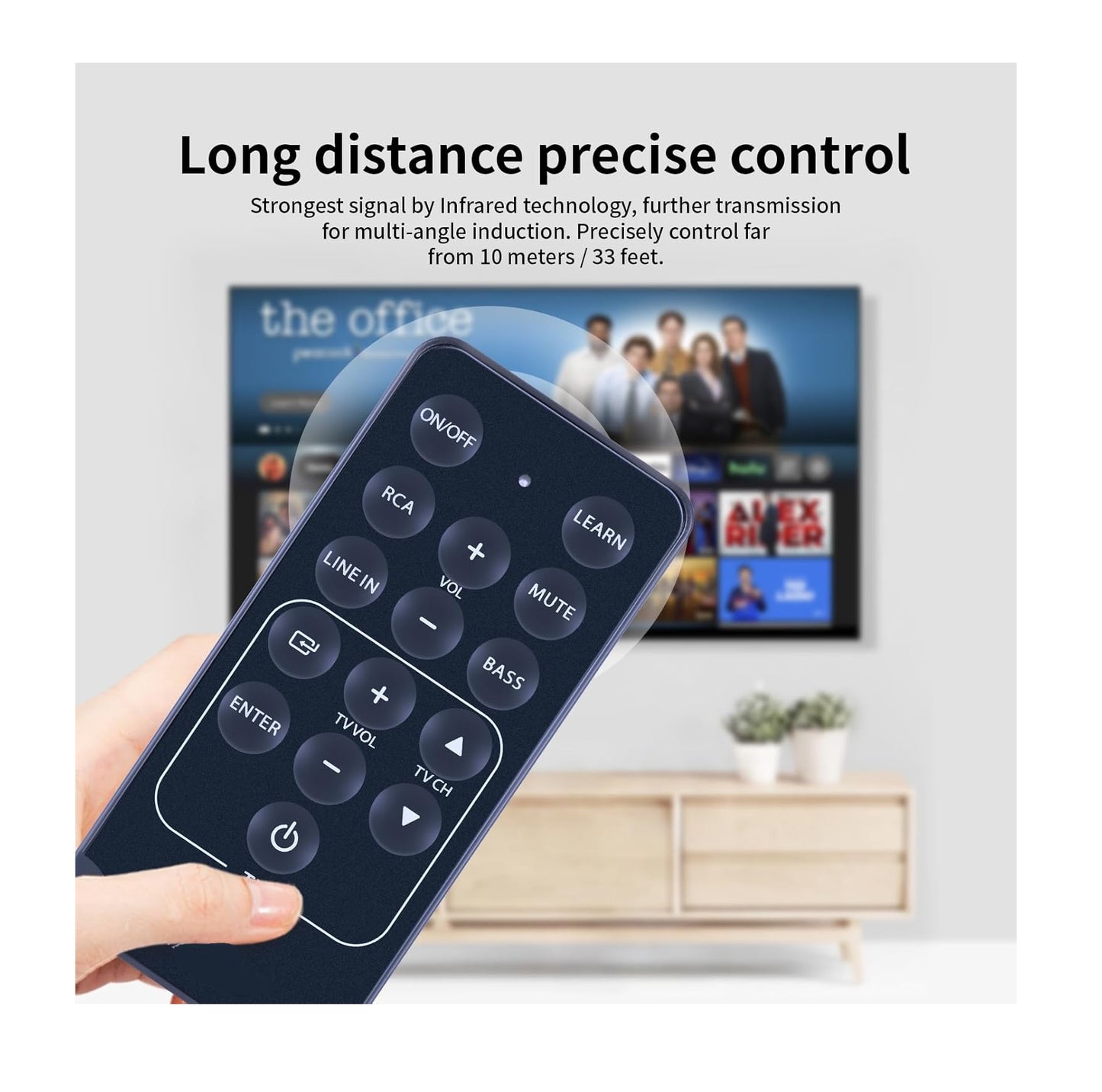 New Replacement Remote Control for Britz Digital Soundbar TV Speaker