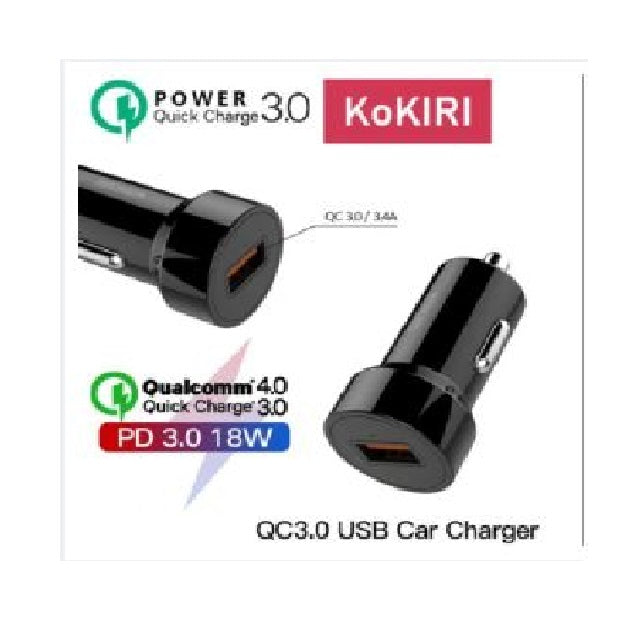 3.4A Fast Car Charger – Single USB High-Speed Charging for Android & iPhone