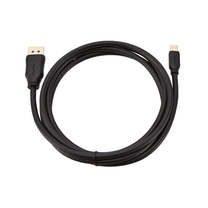 Branded 2 Meter Mini DisplayPort to DisplayPort Cable 2DP Black – High Speed 4K Video & Audio Cable for Monitor Laptop Durable DP Cable