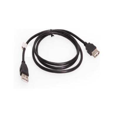 High-Speed 2.5 m USB A Extension Cable – Male to Female, Black