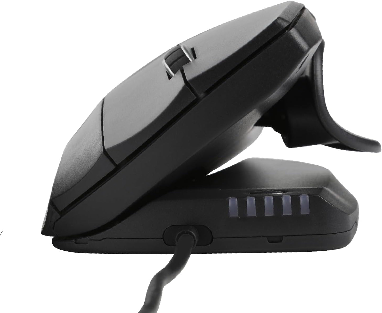 Contour Unimouse Ergonomic Vertical Wired Mouse with Adjustable Thumb Rest for Windows & Mac – 35° to 70° Angle, 6 Buttons