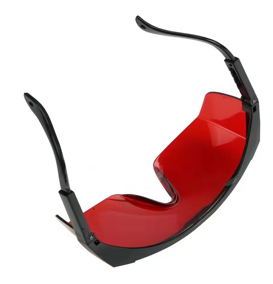 Laser Safety Goggles for Red Laser, UV & Sun Protection | IPL, E-Light Hair Removal, Beauty & General Tool Protective Eyewear