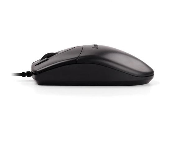 A4Tech OP-620D Wired Mouse 1.5m Black – High Precision Optical USB Mouse for Office & Home Use