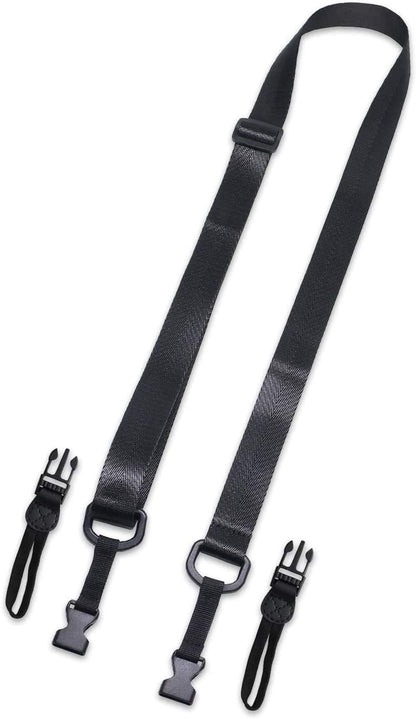 Adjustable Removable Shoulder Strap Black – Replacement Neck Lanyard for Tablet, iPad, Camera, Laptop, Binoculars & Luggage Bags | Comfortable & Durable Carry Strap