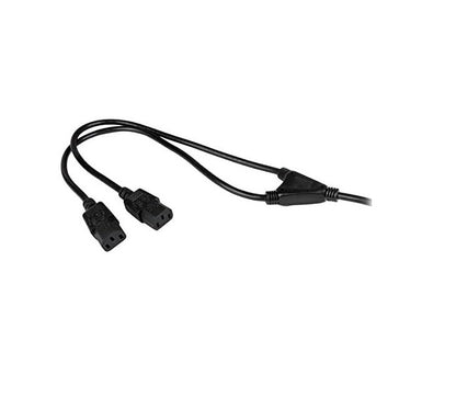 Dual C13 Y Power Cable 2.5 m – BS 1363 18AWG 10A AC Cord for Electronics
