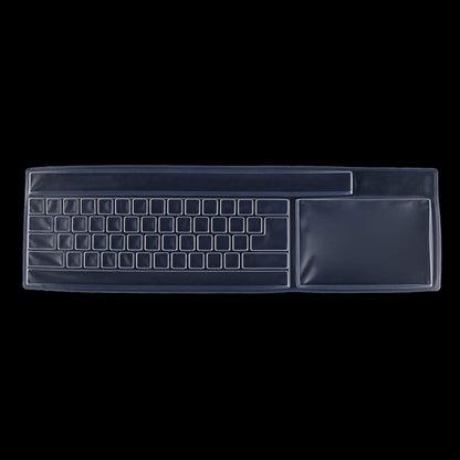 Ultra-Thin Transparent Silicone Keyboard Cover for Desktop Computer – Waterproof & Dustproof Protector