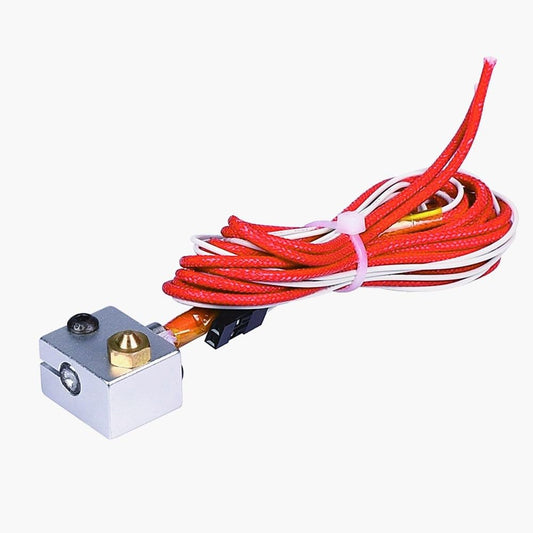 3D V6 Hot End Full Kit 1.75mm 12V Bowden Extruder Head for RepRap 3D Printer – Side view – Available in Pakistan
