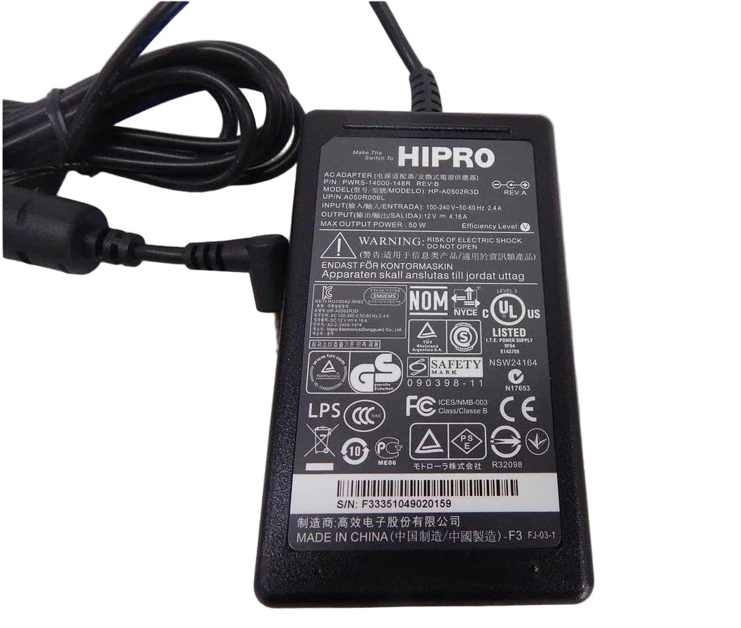12V 3.33A AC/DC Power Adapter – 40W Heavy-Duty High-Quality Power Supply