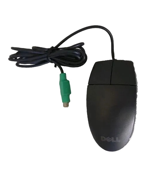 M-S34 Black Trackball USB Mouse with 2 Meter Cable – Branded Optical Trackball Mouse for PC, Computer & PS/2 Compatible Ergonomic Design