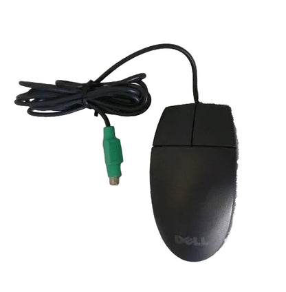 M-S34 Black Trackball USB Mouse with 2 Meter Cable – Branded Optical Trackball Mouse for PC, Computer & PS/2 Compatible Ergonomic Design