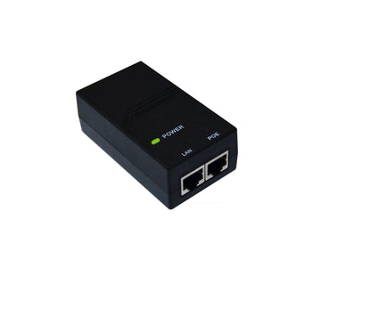 Ethernet Injector with US Power Adapter (10/100/1000 Mbps) Ruckus ZoneFlex PoE Injector 902-0162-US00 – 24W Gigabit Power over