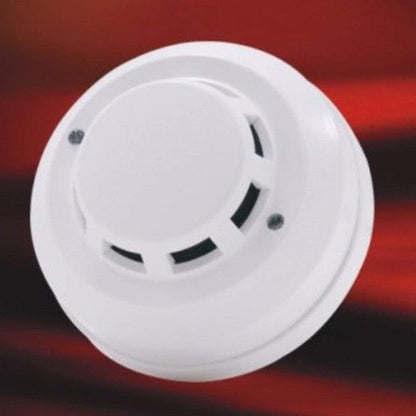 Wired Photoelectric Smoke Detector | Optical Fire Alarm Sensor 9–35V for Network Alarm Systems