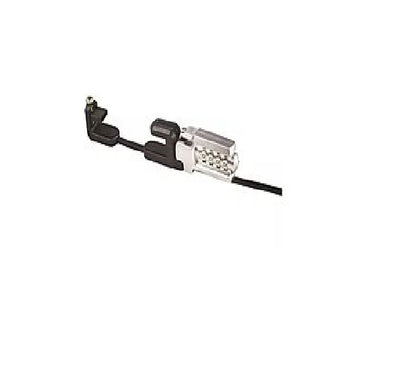 4 Digit Combination Cable Lock with USB Insert Port TDA-C9812 – 190cm Stainless Steel Security Lock for Laptop, Bike & Accessories