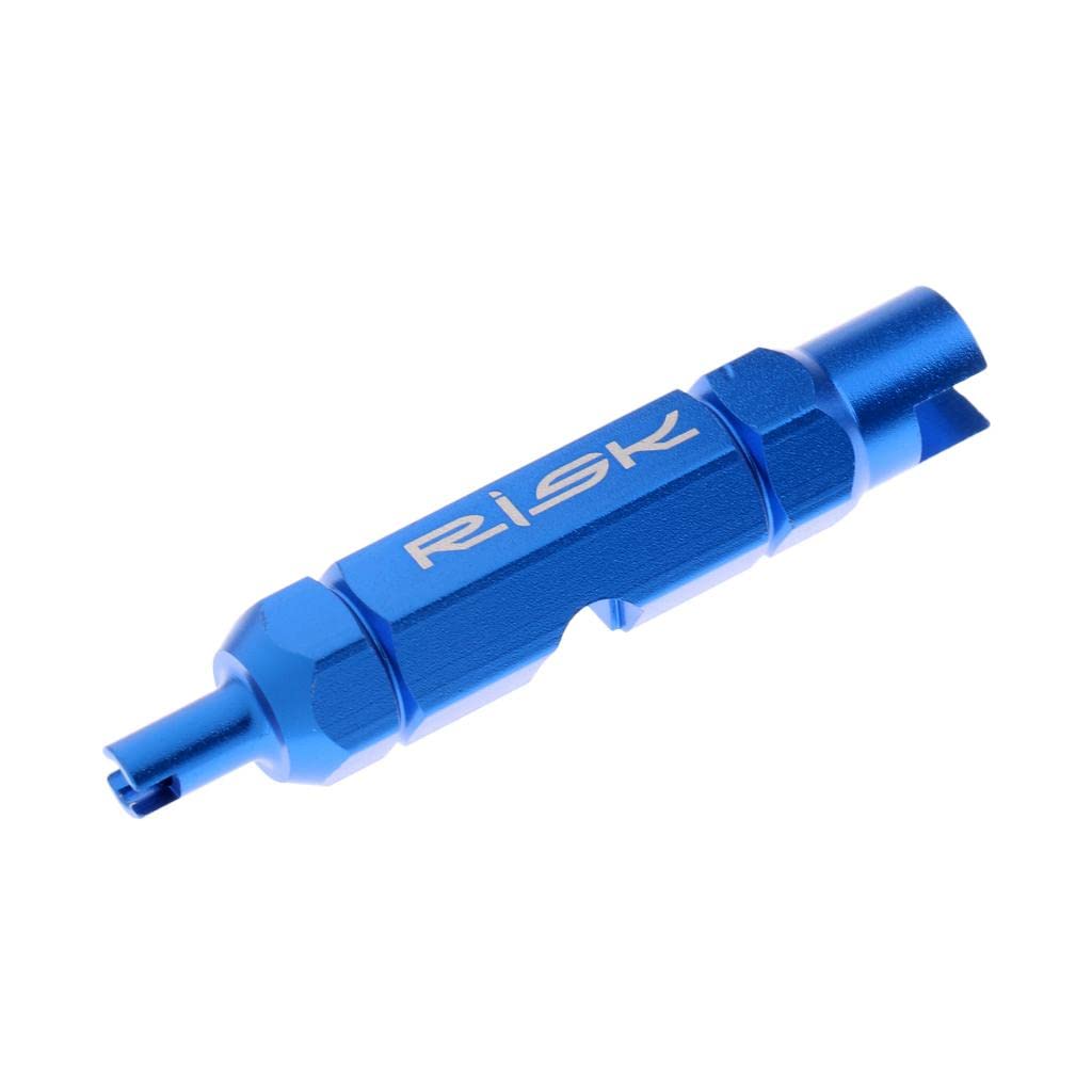 Bicycle Valve Core Removal Tool Schrader & Presta Extender 5mm Wrench Bike Valve Core Remover (1 Piece)