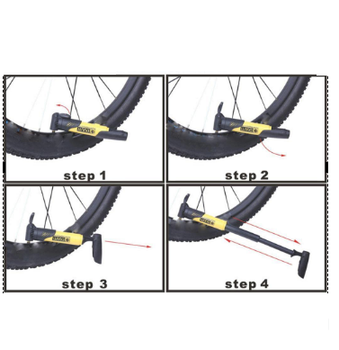 Mini Bicycle Air Pump Portable Bike Frame Hand Pump | Compact Lightweight Cycle Tire Inflator for MTB & Road Bikes