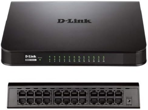 D-Link DES-1016A 16 Port 10/100 MBPS Switch  with adapter