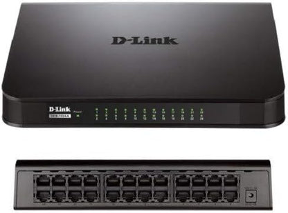 D-Link DES-1016A 16 Port 10/100 MBPS Switch  with adapter
