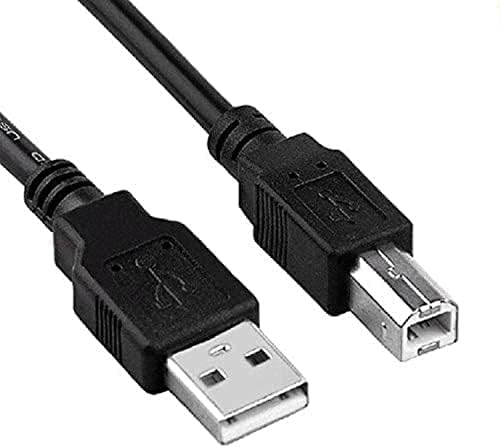 USB Printer Cable 2 Meter | USB 2.0 A to B High Speed for Printer & Scanner
