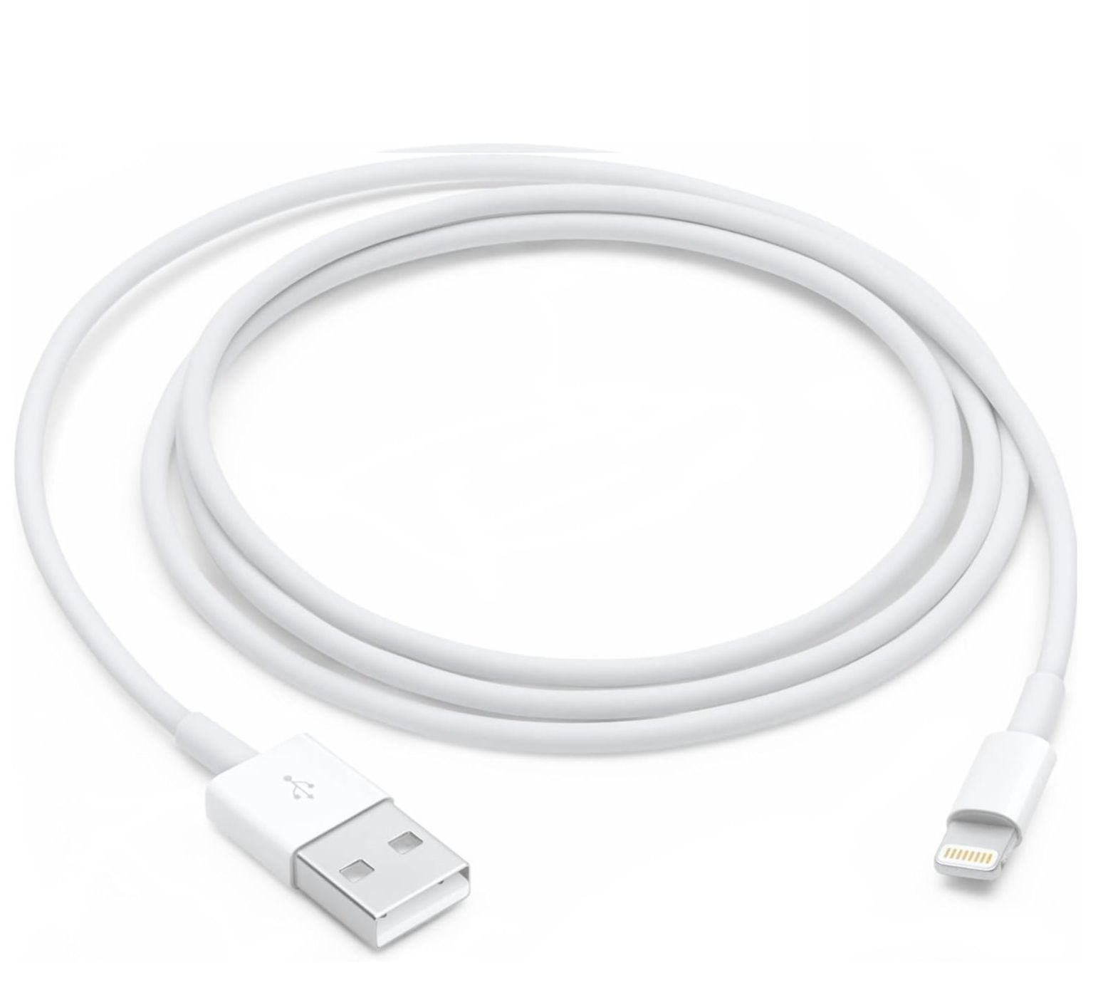pure copper Premium 1 Meter USB-A to Lightning Fast Charging Cable for iPhone 14, 13, 12, 11 Pro Max, XR, XS, X, 8, 7, 6, SE & iPad – Durable Multi-Color iPhone Charger Cord