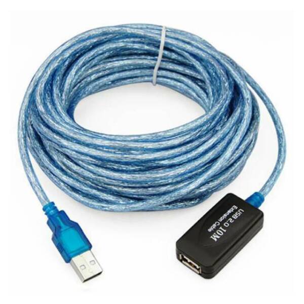 🔌 10 Meter USB Extension Lead 2.0 With IC  Long-Distance USB Connection • Stable Signal • Plug & Play