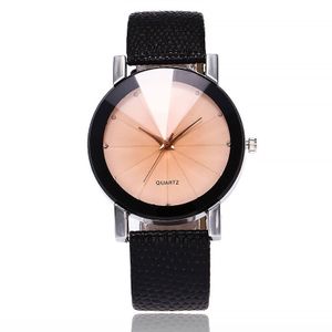 Fashion Watch Casual Simple Quartz Clock For Women Leather Strap Wrist Watch