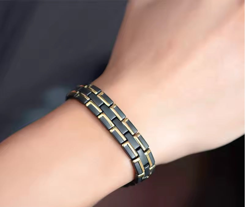 Stylish Magnetic Therapy Bracelet for Men & Women – Natural Pain Relief for Arthritis, Carpal Tunnel, Migraine & Headache Support | Health & Wellness Jewelry