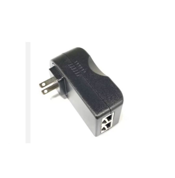 48V Gigabit Power Over Ethernet POE Injector, 24W Wall PoE Adapter,100/1000Mbps