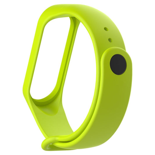 TPU Strap Replacement Band for Xiaomi Mi Band 4 / Mi Band 3 Smart Wristband Bracelet (Apple Green) No Smell ,Fine Lock, Water Proof, Anti Lost Technology, Long Life, Soft, World Premium Quality A One Product