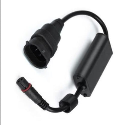 1PCS universal Car LED Headlight CANbus Decoder Adapter | Error Free Anti-Flicker Canceller | Plug & Play LED Load Resistor for H11/H4/H7 Bulbs