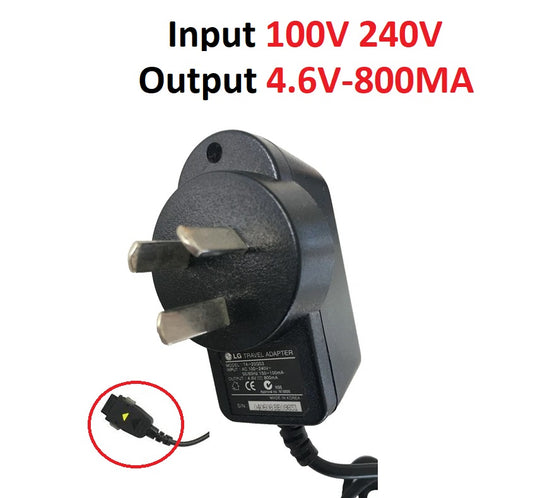 Genuine LG Travel Adapter TA-20GS3 AC Adapter 4.6v-800maa