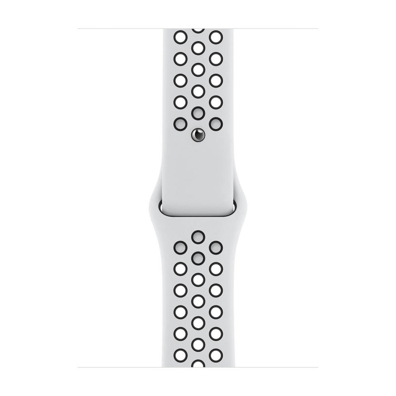 Sport Band i Watch N Watch 42mm / 44mm / 45mm / 49mm Pure Platinum / Black Strap