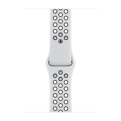 Sport Band i Watch N Watch 42mm / 44mm / 45mm / 49mm Pure Platinum / Black Strap