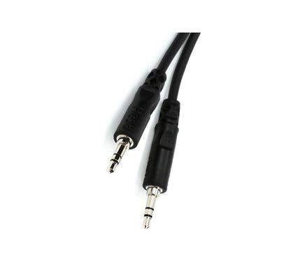 3.5mm Stereo Audio Extension Cable Male to Male 1 Feet – High-Quality Headphone & AUX Audio Lead, Durable 3.5 mm Jack Cord