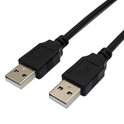 USB To USB Data Cable - Type A Male To Male Cable - 1.5M