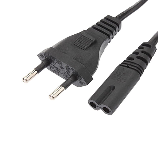 2 Pin Universal AC Power Cable Cord 2 meter for Camera Printer Power Adapter Charger