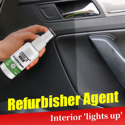 HGKJ-3 Car Interior Leather &amp; Plastic Refurbish Cleaner 20ML | Seat Care Polish | Dashboard Restorer Pakistan