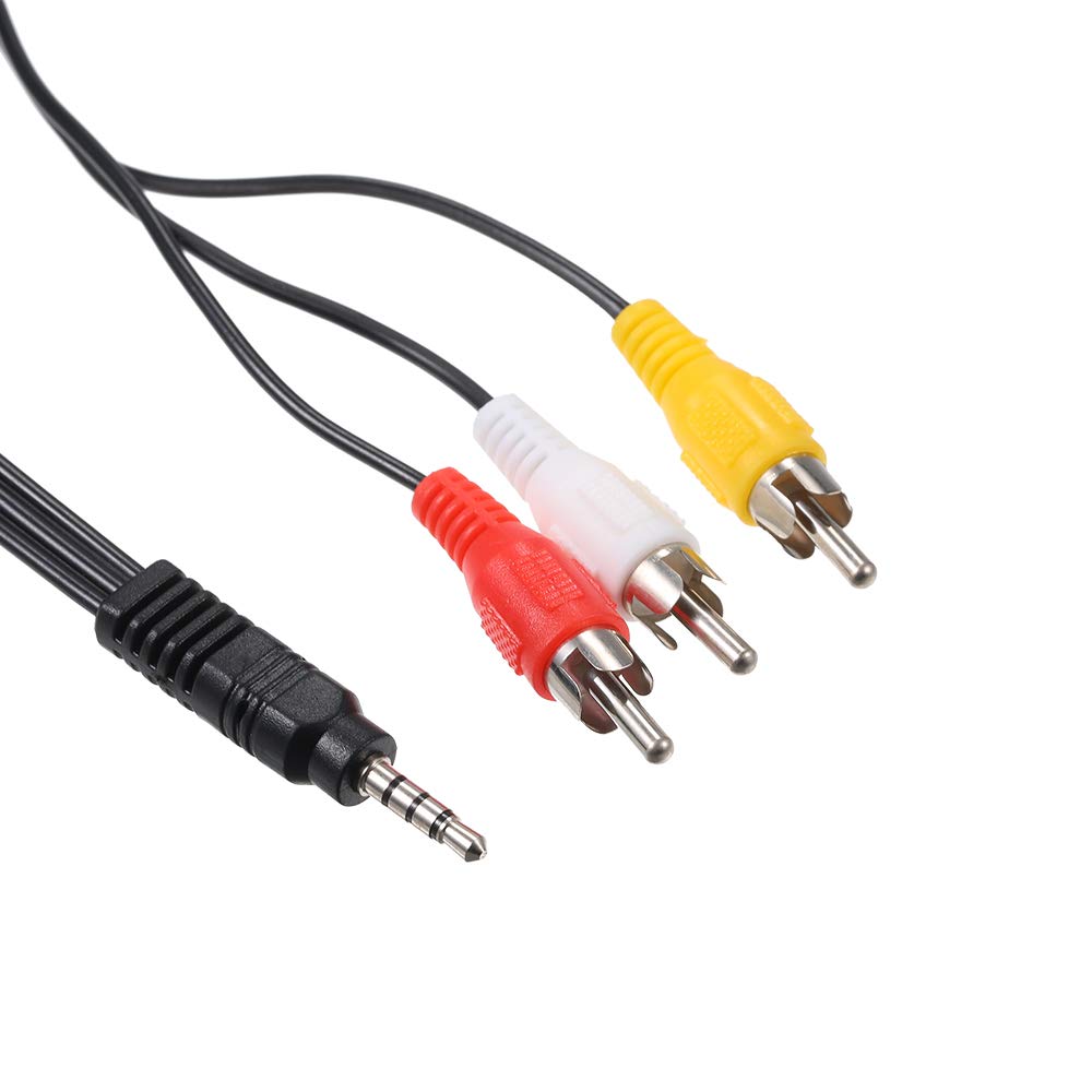 3.5mm to 3 RCA AV Cable 3.5mm Jack to 3 RCA Male – Package contents – Order in Pakistan