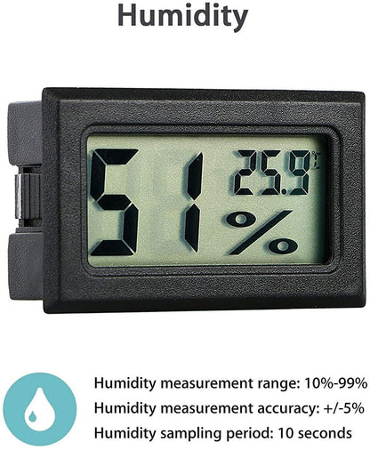 Hygrometer Thermometer Humidity Temperature Mini Digital LCD Display Meter Gauge