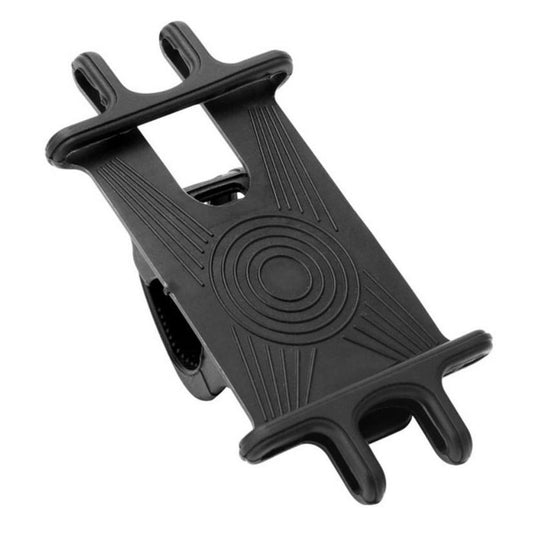 Adjustable Black Bicycle Silicone Phone Holder Cycling Handlebars Electric Vehicle Bike Phone Holder