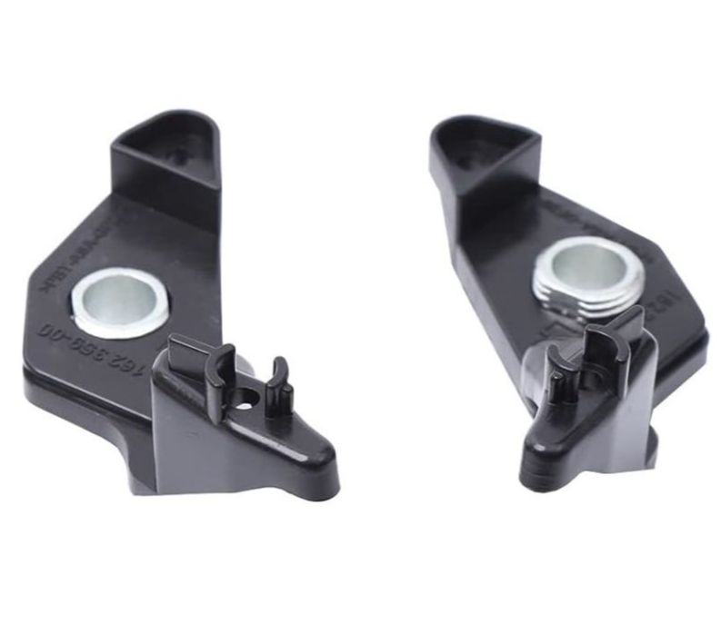 2 pcs pair Car Headlight Repair Kit Bracket Clip for BMW 5 Series E60 E61 2008-2010 – Headlamp Mounting Repair Set for 528i 530i – Replaces 63126949634, 63126949633, 63126941478