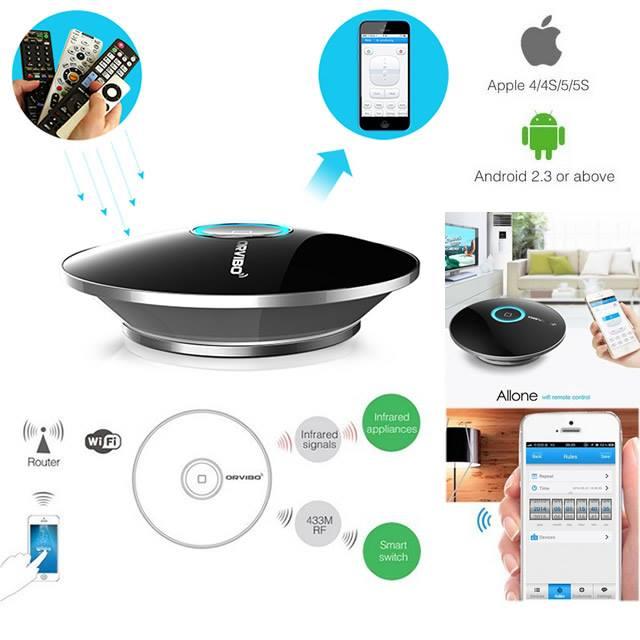 Orvibo Allone Wiwo-R1 Smart WiFi Remote Control Intelligent Controller – Home Automation Switch for Smartphone