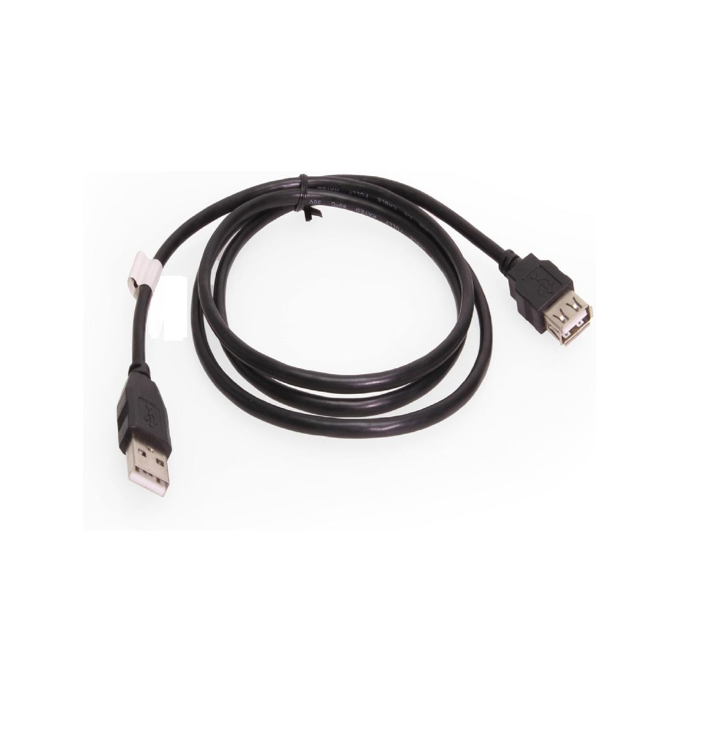 2.5 Meter USB A Male to Female Extension Cable – Black, High-Speed USB 2.0/3.0, Durable Data & Charging Lead