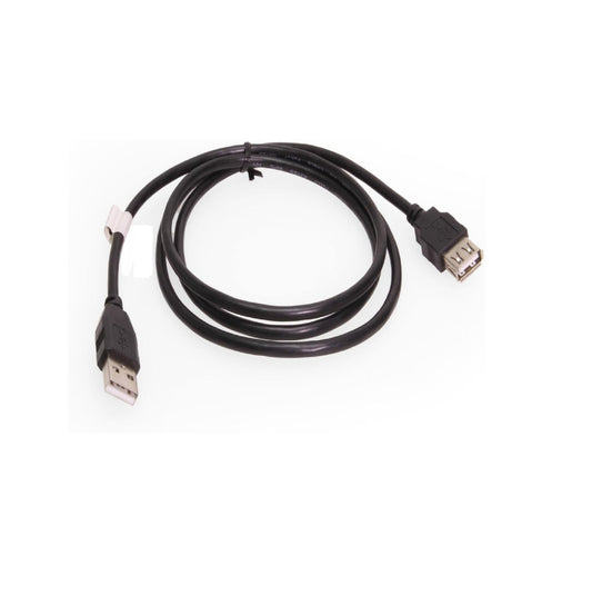 2.5 Meter USB A Male to Female Extension Cable – Black, High-Speed USB 2.0/3.0, Durable Data & Charging Lead